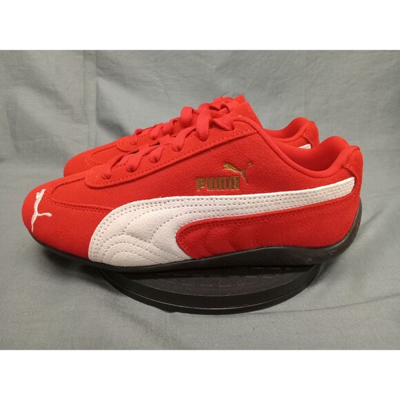 Puma Girls Speedcat PS Lace Up Sneakers Red White Size 13c NEW NO BOX! - Picture 8 of 11